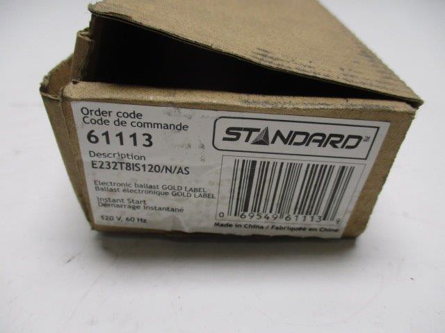 STANDARD 61113 E232T8IS120/N/AS   NSMP