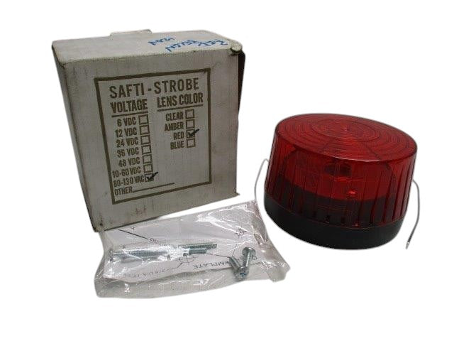 SAFTI-STROBE RED 80-130VAC  NSMP