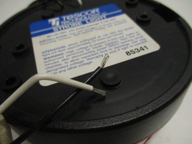 SAFTI-STROBE RED 80-130VAC  NSMP