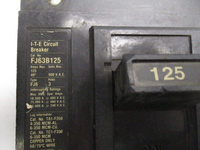 ITE FJ63B125  UNMP