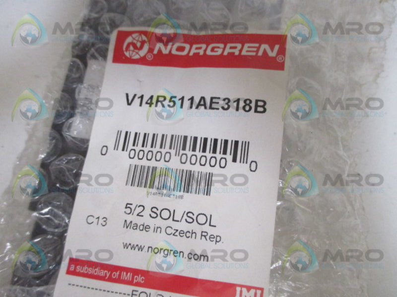 NORGREN V14R511AE318B SOLENOID VALVE  NSMP