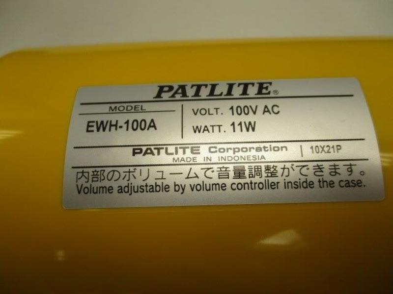 PATLITE EWH-100A-Y  NSMP
