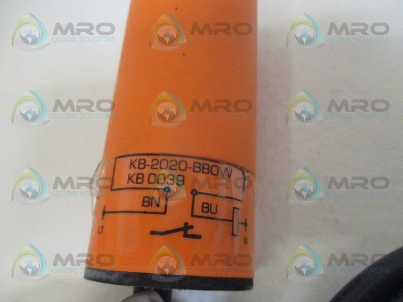 IFM EFECTOR KB-2020-BBOW PROXIMITY SENSOR  NSNP