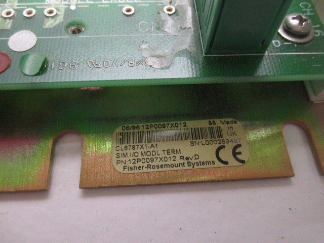 FISHER CL6787X1-A1 12P0097X012  NSNP