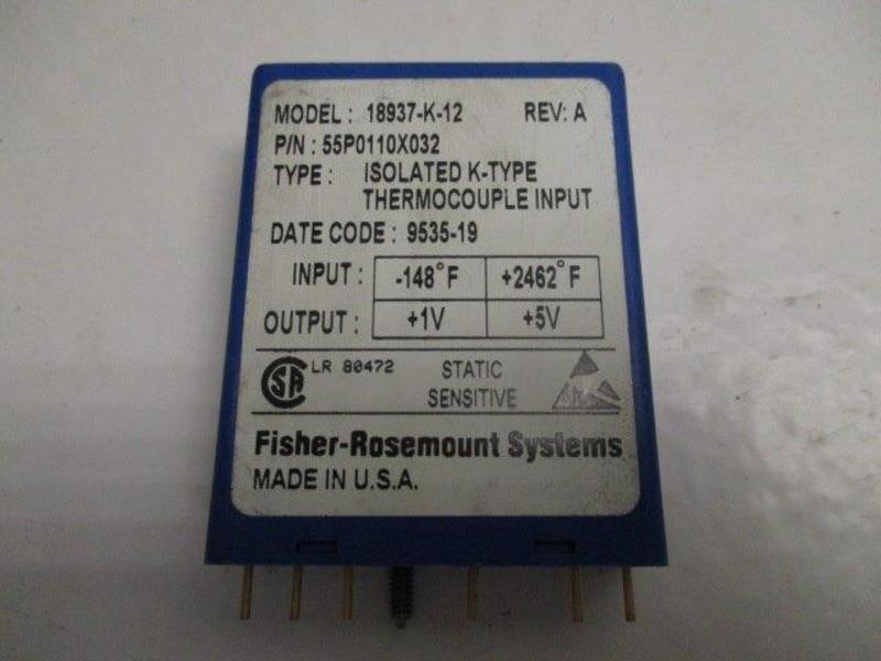 FISHER 18937-K-12  UNMP
