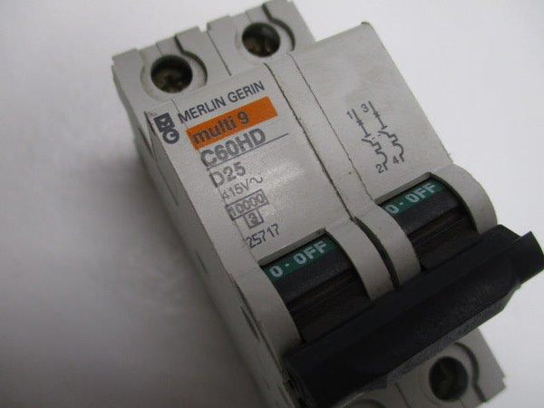 MERLIN GERIN 25717 CIRCUIT BREAKER 25A  UNMP