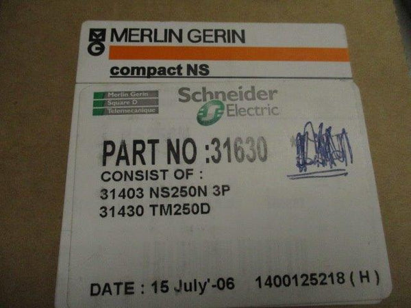 MERLIN GERIN 31630 CIRCUIT BREAKER 250A   NSMP