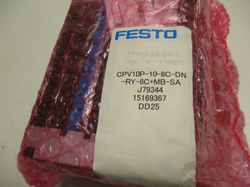 FESTO CPV10P-10-8C-DN-RY-8C+MB-SA  NSMP