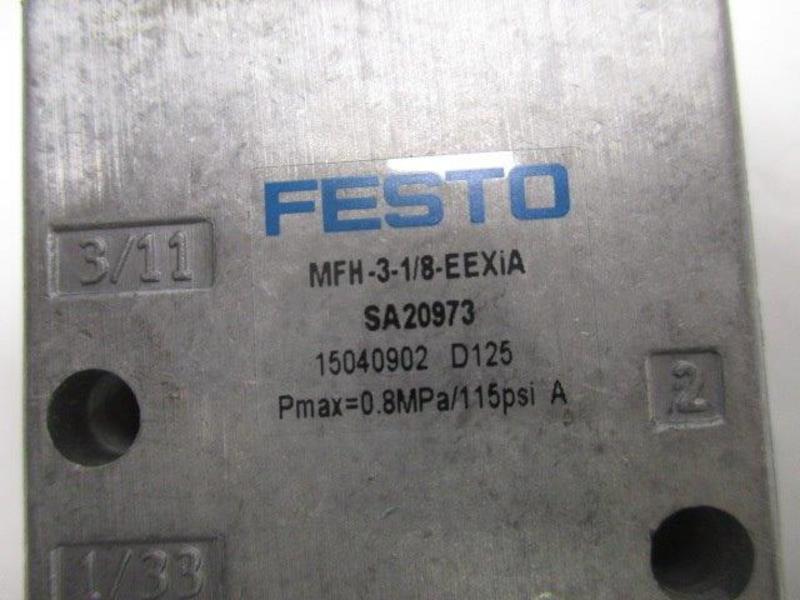 FESTO MFH-3-1/8-EEXIA  NSNP