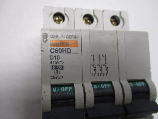 MERLIN GERIN 25728 CIRCUIT BREAKER 10A  NSNP
