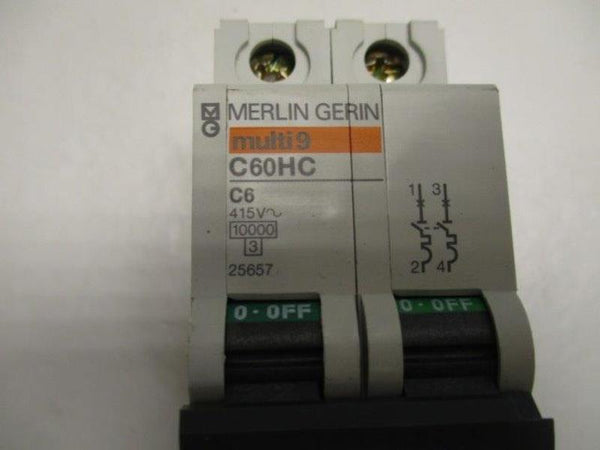 MERLIN GERIN 25657 CIRCUIT BREAKER 6A  NSNP
