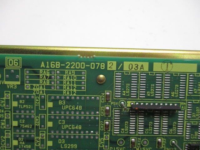 FANUC A16B-2200-0782/03A  UNMP