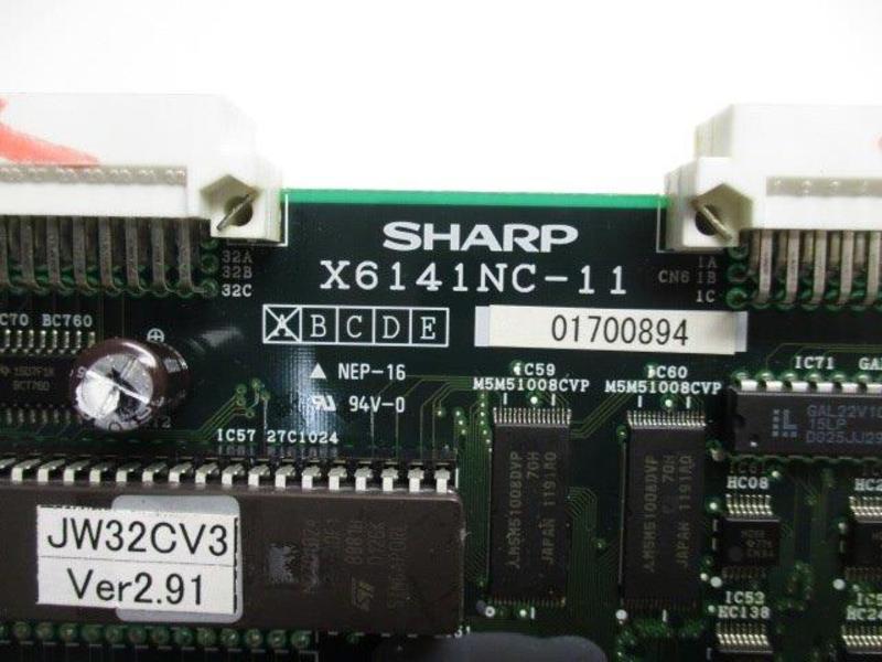 SHARP JW-32CV3 X6141NC-11  UNMP