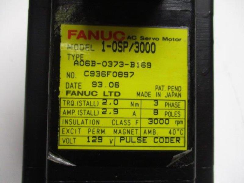 FANUC A06B-0373-B169 (AS PICTURED)  UNMP