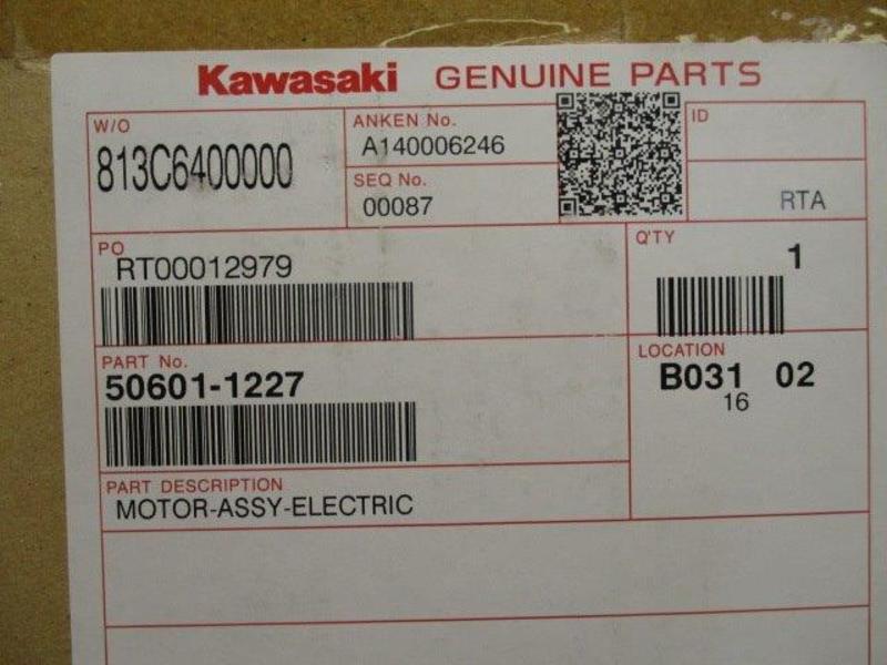 KAWASAKI 50601-1227  NSMP