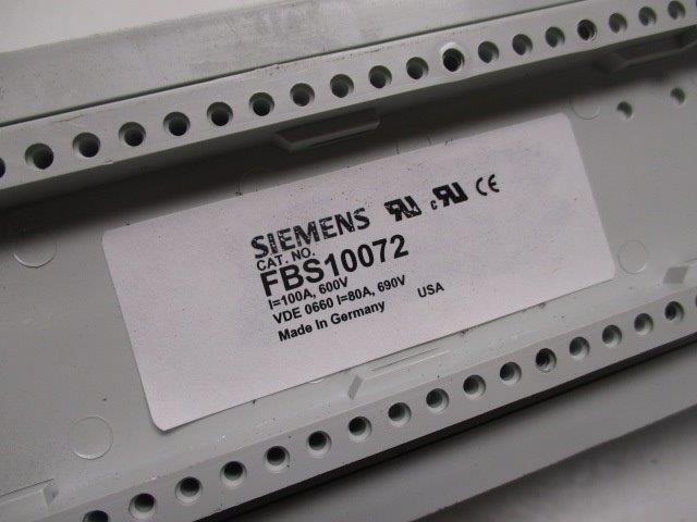 SIEMENS FBS10072  UNMP