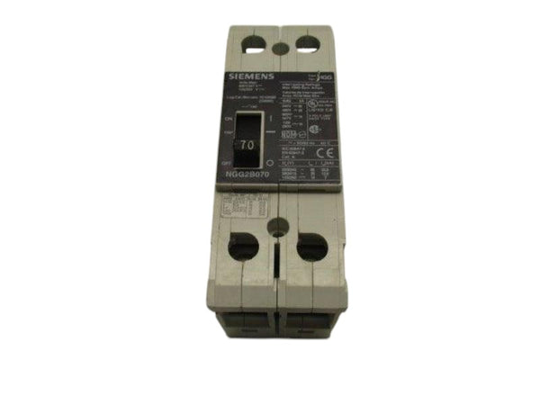 SIEMENS NGG2B070 CIRCUIT BREAKER 70A 240V  UNMP