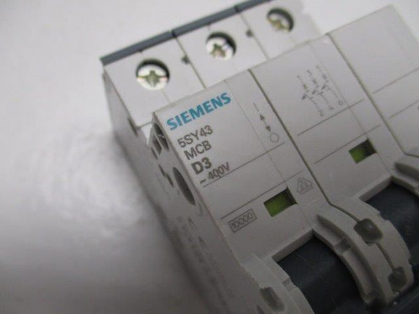 SIEMENS 5SY4303-8 CIRCUIT BREAKER 3A  NSNP