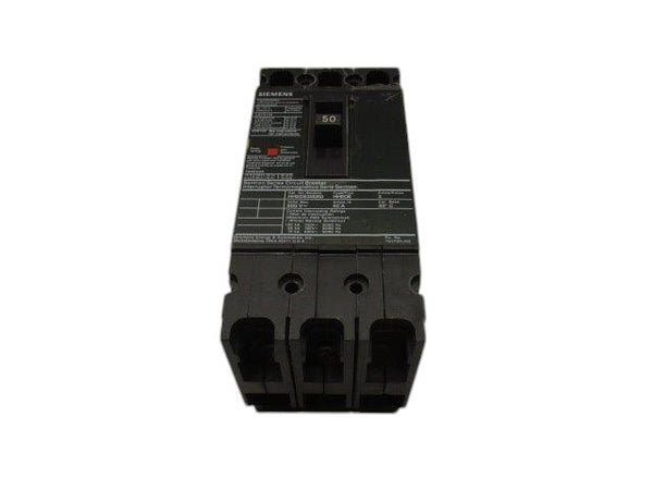 SIEMENS HHED63M050 CIRCUIT BREAKER 50A UNMP