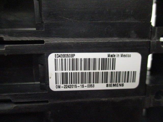 SIEMENS ED43B050BP CIRCUIT BREAKER 50A (AS PICTURED)  UNMP