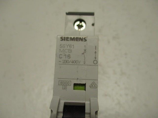 SIEMENS 5SY6116-7 CIRCUIT BREAKER 16A  NSNP