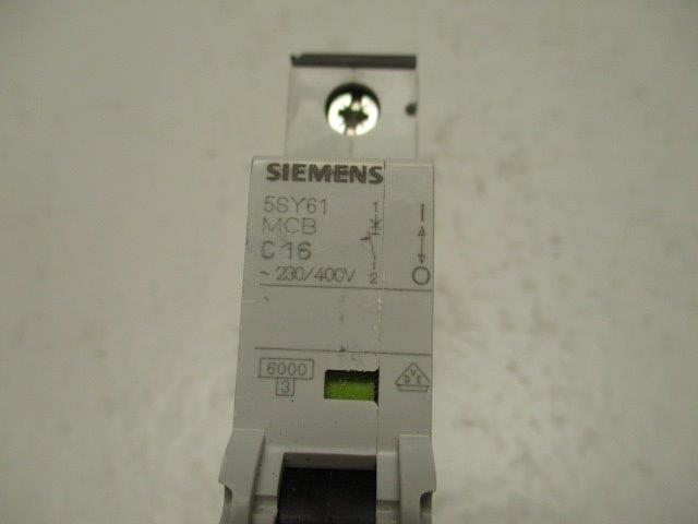 SIEMENS 5SY6116-7 CIRCUIT BREAKER 16A  NSNP