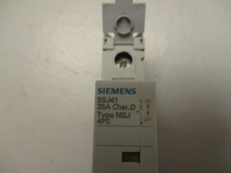 SIEMENS 5SJ4125-8HG41 CIRCUIT BREAKER 25A (AS PICTURED)  NSNP