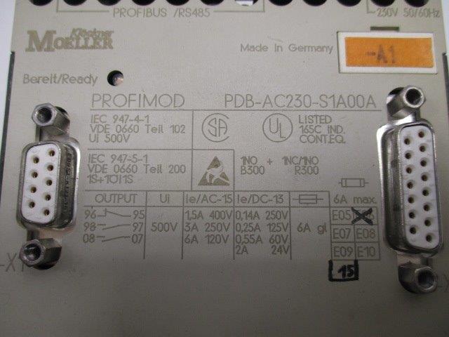 KLOCKNER MOELLER PDB-AC230-S1A00A  UNMP