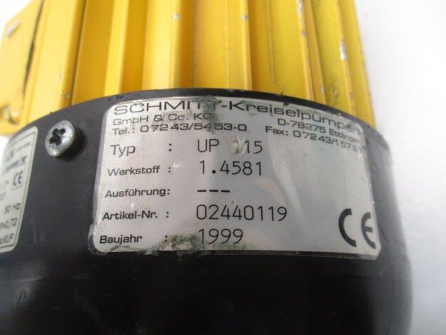 SCHMITT-KREISELPUMPEN UP115  UNMP