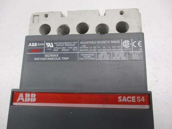 ABB AF09037714 CIRCUIT BREAKER 3A (AS PICTURED)  UNMP