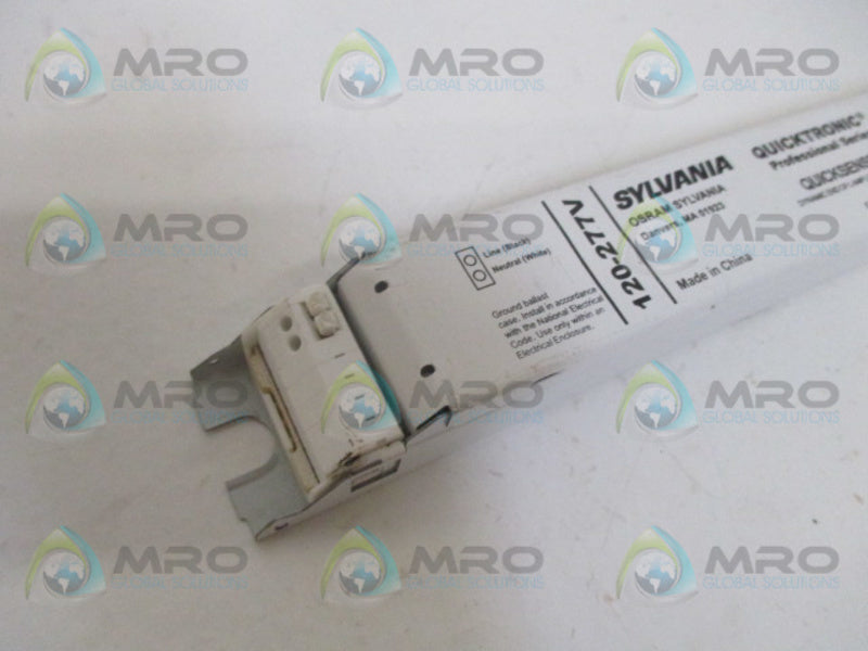 SYLVANIA QTP2X54T5HO/UNVPSN FLUORESCENT LAMP BALLAST 120-277V  NSNP