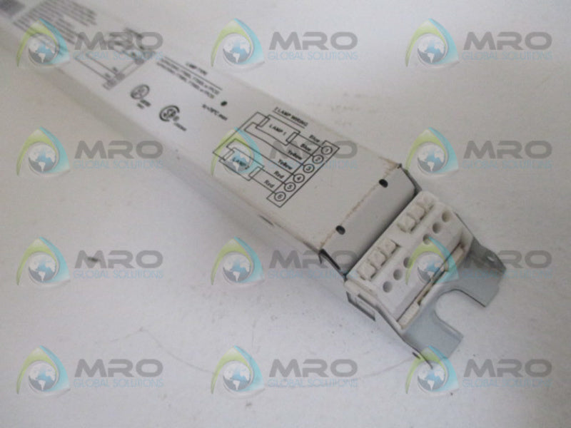 SYLVANIA QTP2X54T5HO/UNVPSN FLUORESCENT LAMP BALLAST 120-277V  NSNP