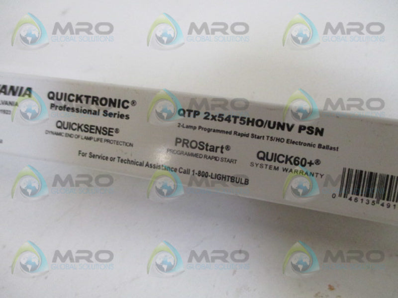 SYLVANIA QTP2X54T5HO/UNVPSN FLUORESCENT LAMP BALLAST 120-277V  NSNP