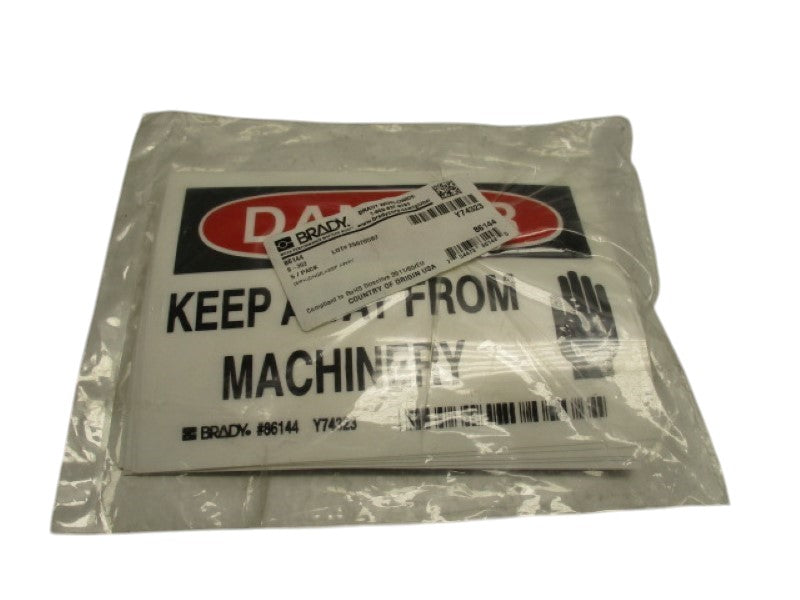 BRADY 86144 (PKG OF 5)  NSMP