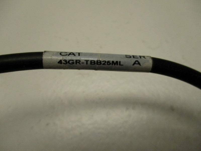 INDUSTRIAL SPARE PART 43GR-TBB25ML FIBER OPTIC CABLE SER. A  UNMP