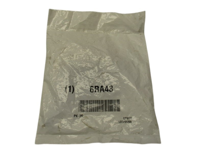 GRAINGER 6RA43 (PKG OF 25)  NSMP