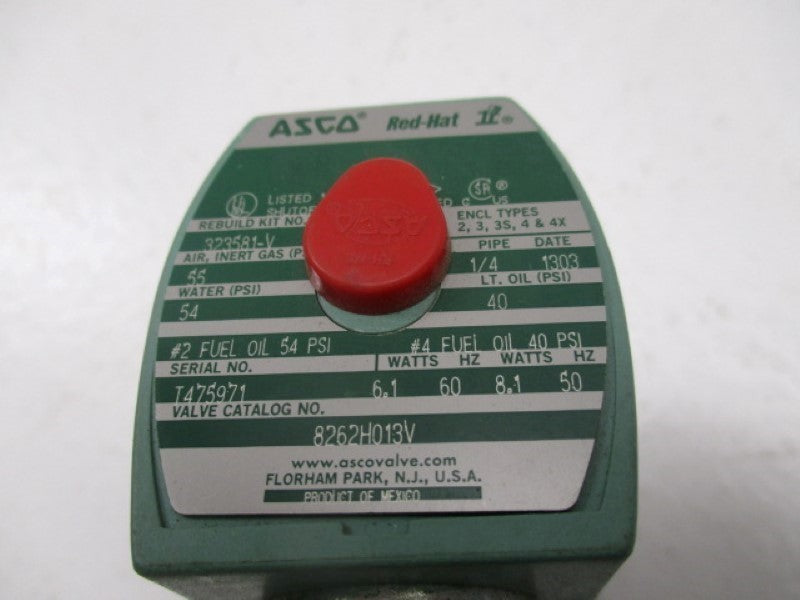 ASCO 8262H013V  UNMP