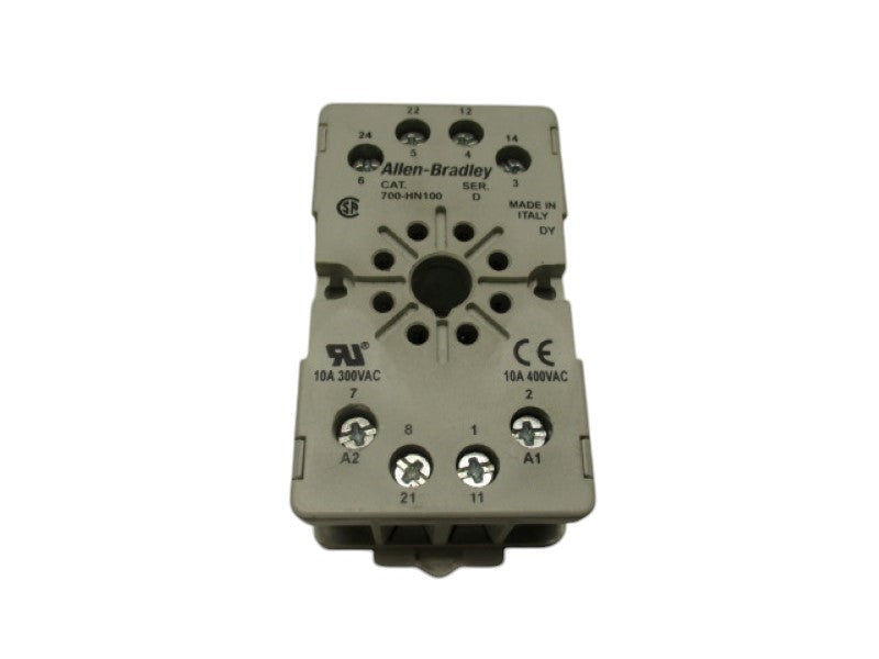ALLEN BRADLEY 700-HN100 RELAY SOCKET SER. D  UNMP