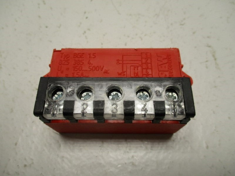 SEW EURODRIVE BGE1.5 8253854 150-500V 1.5A NSNP