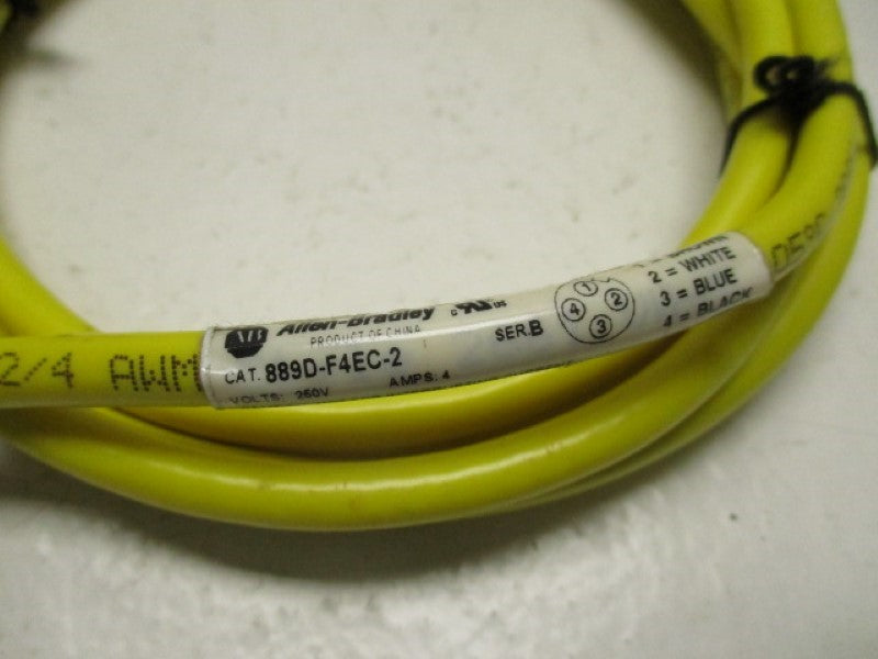 INDUSTRIAL SPARE PART 889D-F4EC-2 CORDSET SER. B  UNMP