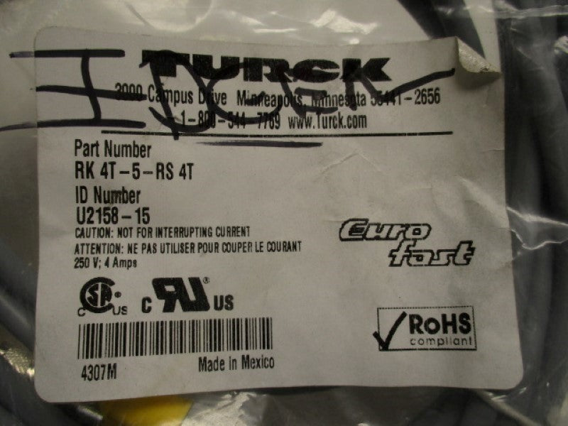 TURCK RK4T-5-RS4T  NSMP