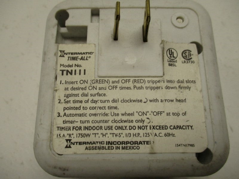 INTERMATIC TN11  UNMP