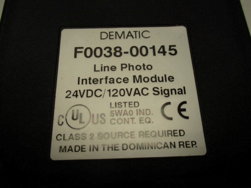 INDUSTRIAL SPARE PART F0038-00145 LINE PHOTO INTERFACE MODULE  UNMP