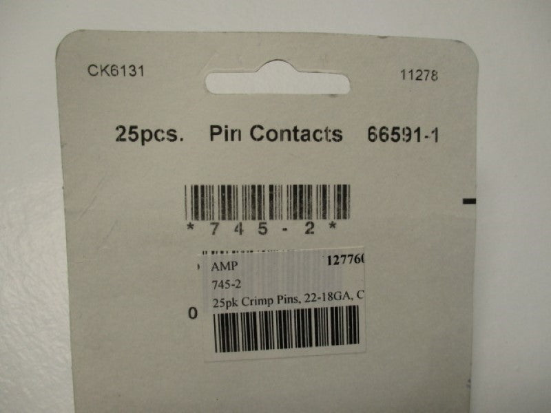 TE CONNECTIVITY 66591-1 (PKG OF 25) NSMP