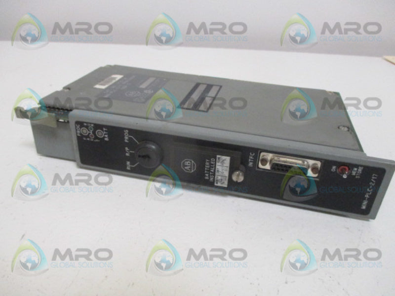 ALLEN BRADLEY 1772-LW SER. C F/W D (NO KEY)  UNMP
