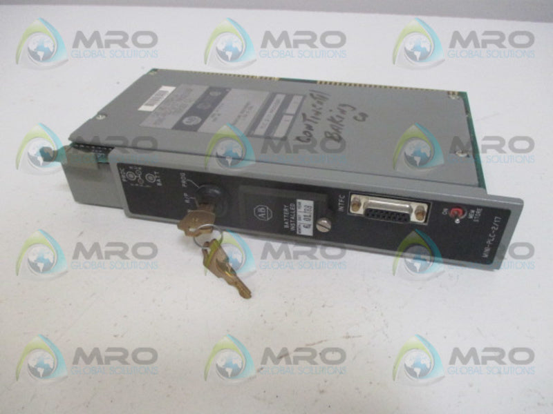 ALLEN BRADLEY 1772 SER. C F/W E PROCESSOR  UNMP