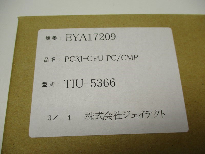 JTEKT PC36J-CPU PC/CMP TIU-5366  NSMP