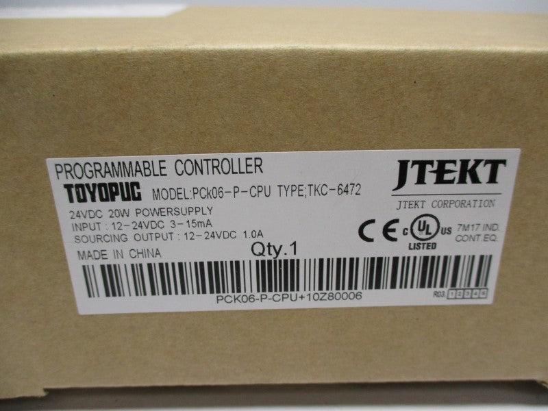 TOYODA PCK06-P-CPU TYPE TKC-6472  NSMP