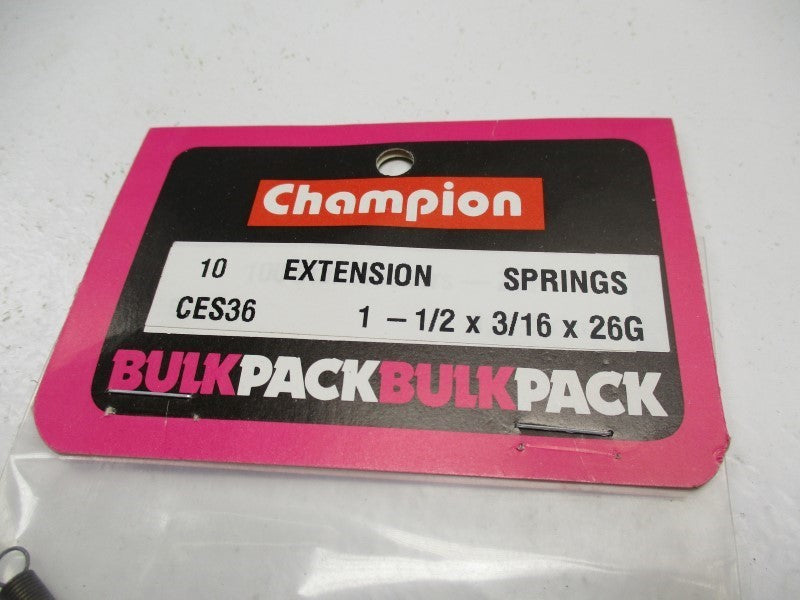 CHAMPION CES36 (PKG OF 10)  NSNP IN ORIGINAL APCKAGE