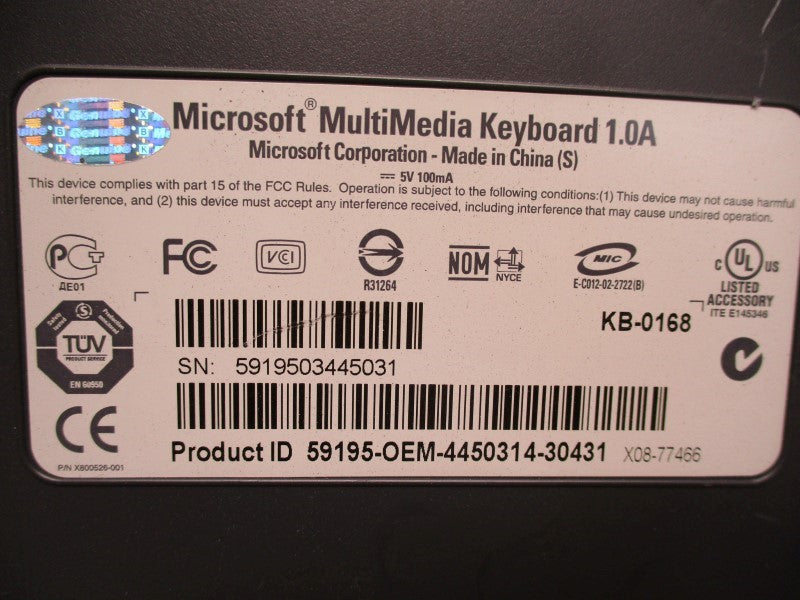 MICROSOFT X08-77466  UNMP
